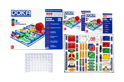 Конструктор електронний D70708 ШКОЛА "999+ СХЕМ" DOKA - мініатюра 5