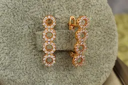 Сережки Xuping Jewelry повітряні кульки 2 см золотисті - мініатюра 2