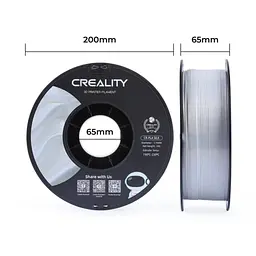 Пластик для 3D-принтера Creality PLA silky shine 1кг, 1.75мм, white (3301120004) - мініатюра 7