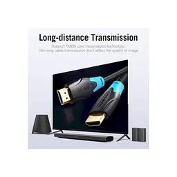 Кабель мультимедійний HDMI M to HDMI M 8.0m V2.0 4K60Hz Vention (AACBK) - мініатюра 7