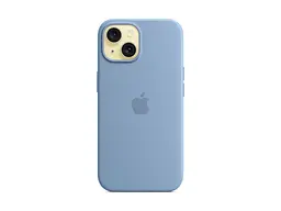Чохол для смартфона Apple iPhone 15 Silicone Case with MagSafe - Winter Blue (MT0Y3) - мініатюра 4