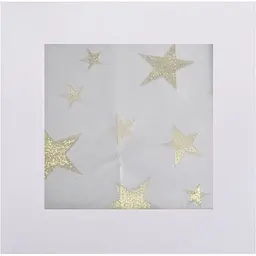 Скатертина Lefard Home Textile Зірки гобеленова із золотим люрексом 100х100 см (812-054) - мініатюра 2