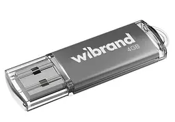 Flash Wibrand USB 2.0 Cougar 4Gb Silver