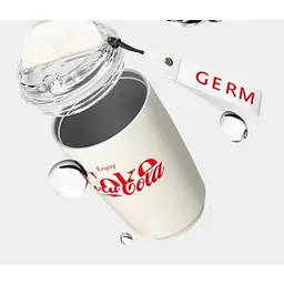 Термочашка Youpin Germ Mocha Series Portable Coffee Cup White 400 мл (GM127B50329) - мініатюра 2