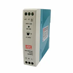 Блок живлення MDR-20-24 Mean Well на DIN-рейку (43-00514)