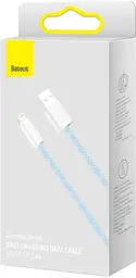 Кабель Baseus Dynamic Series Fast Charging Data Cable USB to iP 2.4 A 1 m Blue (CALD000403) - мініатюра 8