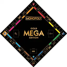 Настільна гра MONOPOLY Mega Gold - UK - мініатюра 3