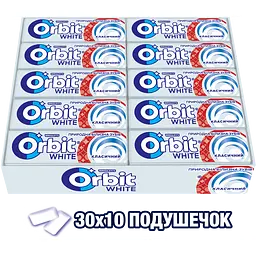Гумка жувальна Orbit White драже, 14 г (609136) - мініатюра 6