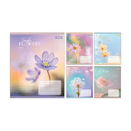 Зошит 1 вересня Tender Flowers А5 60 аркушів лінія (768083), в асортименті