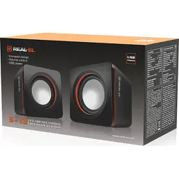 Акустична система REAL-EL S-13 USB Black (EL121100021) - мініатюра 9