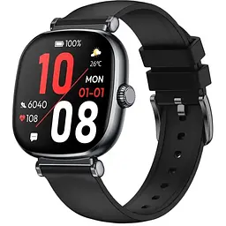 Умные часы King Wear KW269B с AMOLED экраном Черный