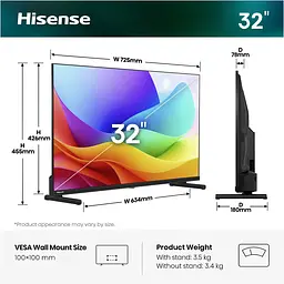 LED-телевізор Hisense 32A5S (7263471) - мініатюра 2