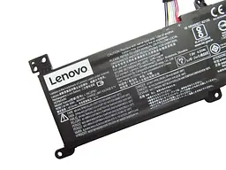 Акумулятор для ноутбука Lenovo IdeaPad 320-15 L16C2PB1, 4645 mAh (35Wh), 2cell, 7.6V, Li-ion, чорний - мініатюра 4
