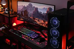 Монітор 2E Gaming 34" G3424B 2xHDMI DP VA 3440x1440 180Hz 1ms NTSC 85% CURVED FreeSync HAS teh0014152 - мініатюра 5