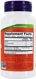 Натуральна добавка NOW Chlorella 1000 mg, 60 таблеток - мініатюра 2