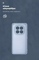 Чехол ArmorStandart ICON для Xiaomi Redmi Note 15 Pro 4G Camera cover Winter Blue (ARM89820) - мініатюра 4