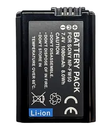 Аккумулятор Sony NP-FW50 A5100 A6000 A7 II A7S II 1080 mAh