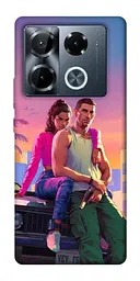 TPU чохол Demsky GTA VI Heroes для Infinix Note 40 Pro 4G