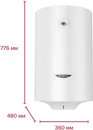 Водонагрівач (бойлер) Ariston SG1 100 V (3201502) - мініатюра 2