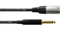Микрофонный кабель Jack 6.3 Mono — XLR Male 10м Cordial CCM 10 MP - мініатюра 1