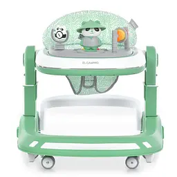 Дитячі Ходунки ME 1200 URSA Green музика світло - мініатюра 4