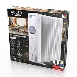 Олійний радіатор Adler AD 7826 (13 секцій) - мініатюра 9