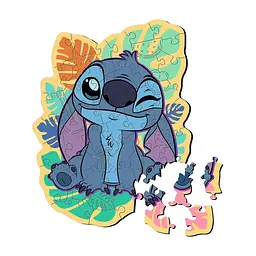 Пазл Trefl Wooden Lilo&Stitch Щасливий Стіч, 50 елементів (5900511202816) - мініатюра 2