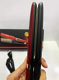 Професійна праска - випрямляч Geemy GM-2820 35 Вт з терморегулятором Червоний - мініатюра 4