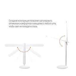 Лампа настільна , White, з вбудованим акумулятором, USB ColorWay teh0027922 - мініатюра 4