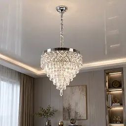 Кришталева LED люстра Splendid Ray L9041/450/1 LED (CH+Clear)