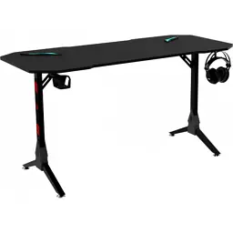 Комп'ютерний стіл GT Racer T-1211 Black (T-1211 (120x60x73) Black) - мініатюра 4