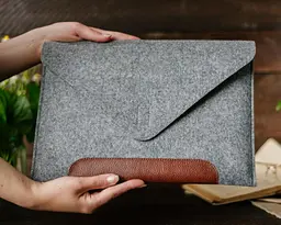 Чохол для ноутбука Gmakin для MacBook Pro 13"" Grey/Brown (GM10-13New) - мініатюра 10