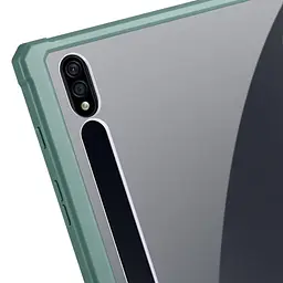 Чохол TPUCristal SlimTPU Spen holder Samsung Galaxy Tab S9 Plus / S9+ FE / S10+ 12.4 Темно-зелений - мініатюра 6