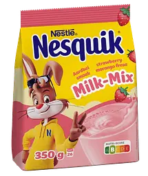 Молочний напій Nestle Nesquik Milk Mix Strawberry 350 г