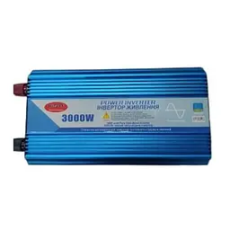 Автомобільний інвертор-перетворювач напруги 3000 W з 12 V до 220 V з чистою синусоїдою Power Inverter WimpeX WX-3010 - мініатюра 1
