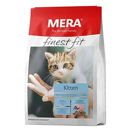 Сухий корм для кошенят Mera finest fit Kitten зі свіжим м'ясом птиці та лісовими ягодами 400 г