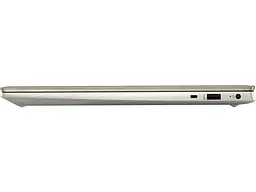 Ноутбук HP Pavilion 15-eh1013ua 15.6' FHD IPS AG, AMD R3-5300U, 8GB, F512GB, UMA, DOS, золотистий (437L2EA) - мініатюра 4