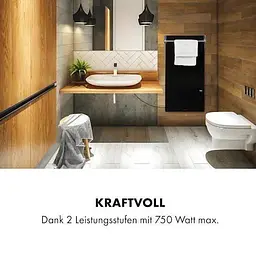 Інфрачервоний обігрівач для ванної кімнати Klarstein Hot Spot Crystal Spotless Smart (10035065) - мініатюра 3