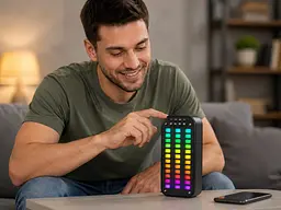 Колонка Bluetooth GTS-1872 Sea V / Акустика з Bluetooth / Музична колонка з RGB підсвічуванням - мініатюра 2