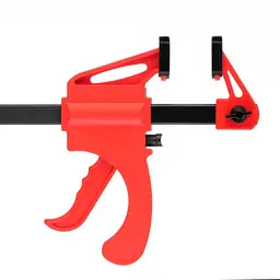 Струбцина автоматична INTERTOOL HT-6020, 150×60 мм, з пластиковою рукояткою, одноручне керування - мініатюра 2