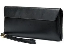 Клатч унісекс 14904 чорний 20,5×10,5×2 см Vintage sum0029081 - мініатюра 9