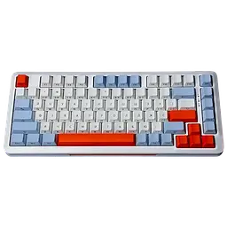 Ігрова механічна клавіатура Kondor Orion Nova / Дротове підключення / Grey Silent Switch / White