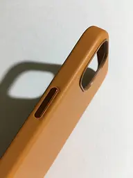 Оригінальний шкіряний чохол Leather Case MagSafe для Apple iPhone 13 \| 14 (6.1") Brown (MM103ZM/A) - мініатюра 5