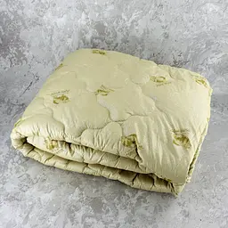 Ковдра закрита овеча вовна (Мікрофібра) PURE WOOL Двоспальна 175х210 55085 - мініатюра 4