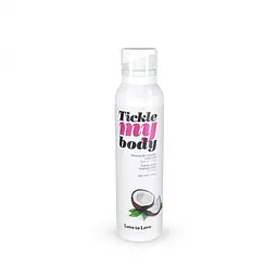 Масажна піна Love To Love Tickle My Body Coconut зволожуюча 150 мл - мініатюра 2