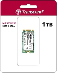 Накопичувач SSD Transcend m.2 NVMe 1TB TS1TMTS425S (FFMSTR02136) - мініатюра 2