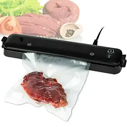 Вакуумний пакувальник для зберігання харчових продуктів, чорний (6486114620) - мініатюра 2