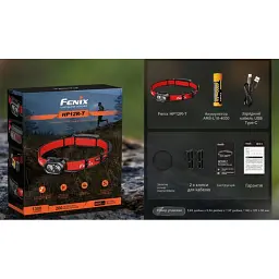 Ліхтар налобний Fenix HP12R-TRd red - мініатюра 11