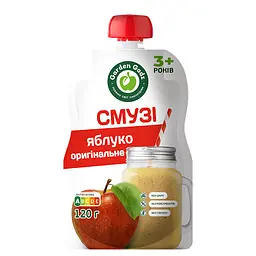Пюре фруктове Garden Gadz Смузі яблуко оригінальне гомогенізоване  стерилізоване 120 г 