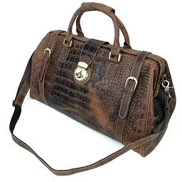 Шкіряна дорожня сумка Vintage 52х30,5х19,5 см sum0012653 - мініатюра 6